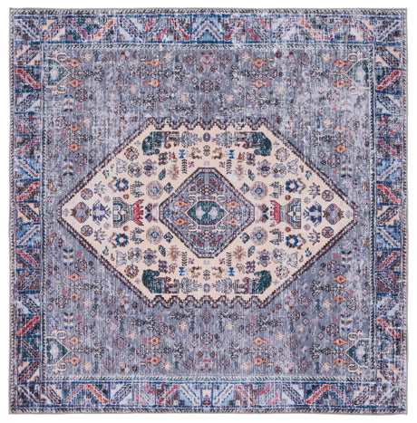 Safavieh Machine Washable Tucson Tsn194C Beige/Grey Rug.