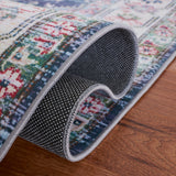 Safavieh Machine Washable Tucson Tsn196N Navy/Beige Rug.