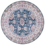 Safavieh Machine Washable Tucson Tsn196N Navy/Beige Rug.