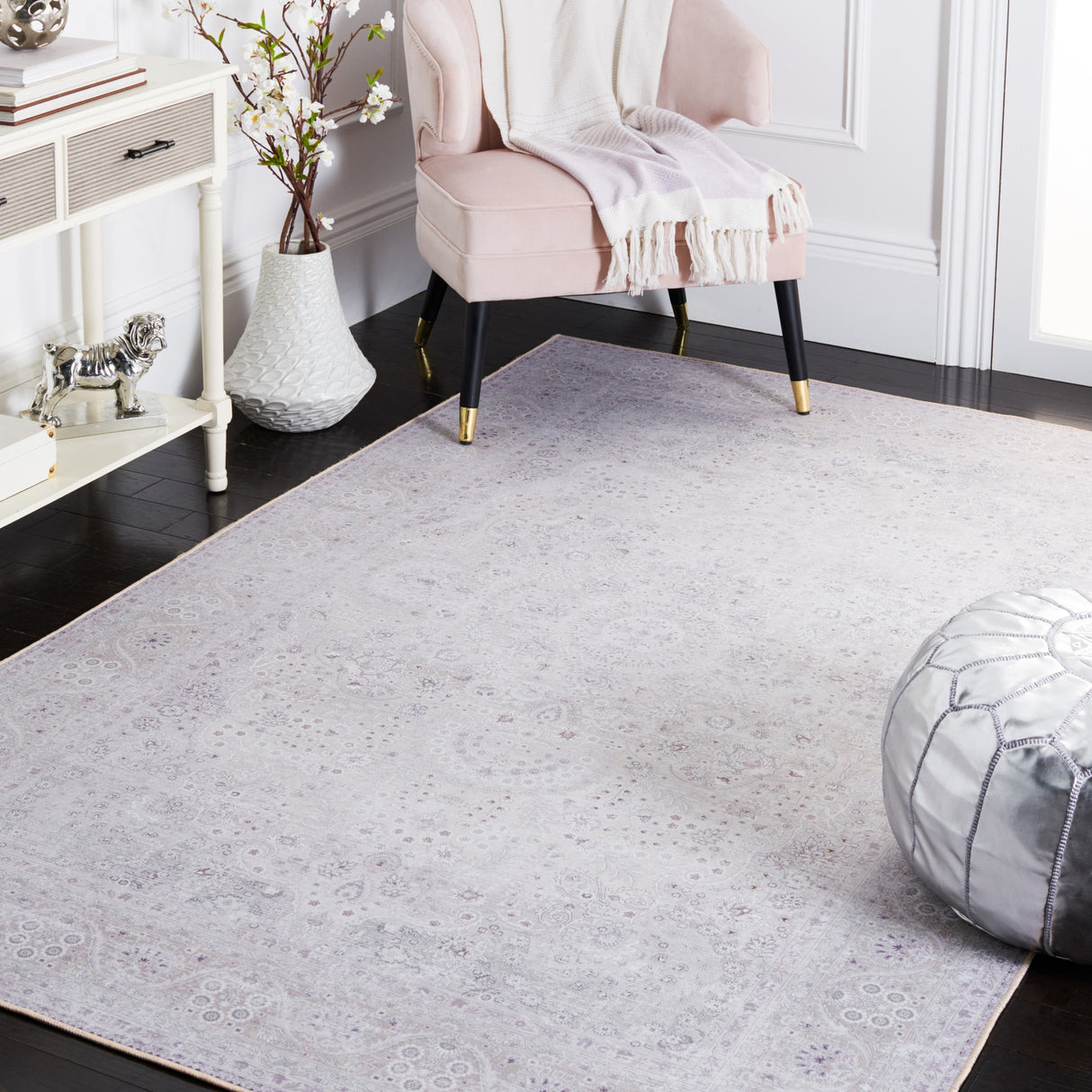 Safavieh Machine Washable Tucson Tsn197B Beige/Beige Rug.