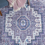 Safavieh Machine Washable Tucson Tsn198B Beige/Grey Rug.