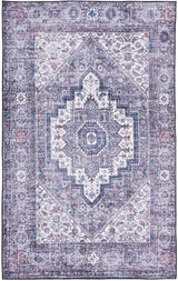 Safavieh Machine Washable Tucson Tsn198B Beige/Grey Rug.