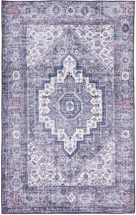 Safavieh Machine Washable Tucson Tsn198B Beige/Grey Rug.