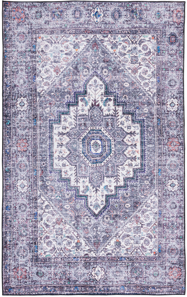 Safavieh Machine Washable Tucson Tsn198B Beige/Grey Rug.