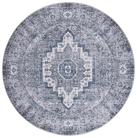 Safavieh Machine Washable Tucson Tsn198B Beige/Grey Rug.