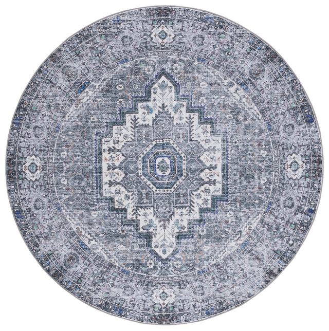 Safavieh Machine Washable Tucson Tsn198B Beige/Grey Rug.