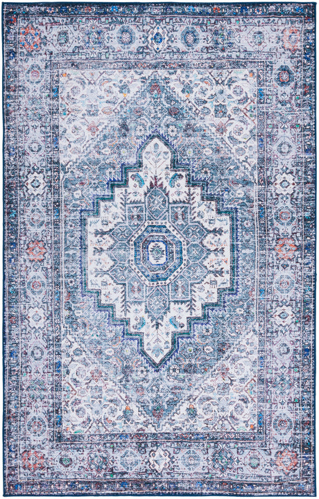 Safavieh Machine Washable Tucson Tsn198C Beige/Green Rug.