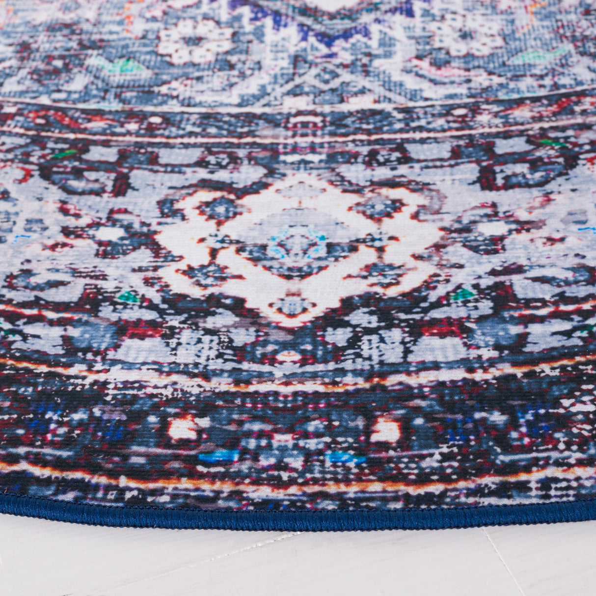 Safavieh Machine Washable Tucson Tsn198C Beige/Green Rug.