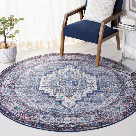 Safavieh Machine Washable Tucson Tsn198C Beige/Green Rug.