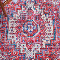 Safavieh Tucson Tsn198Q Red/Blue Area Rug