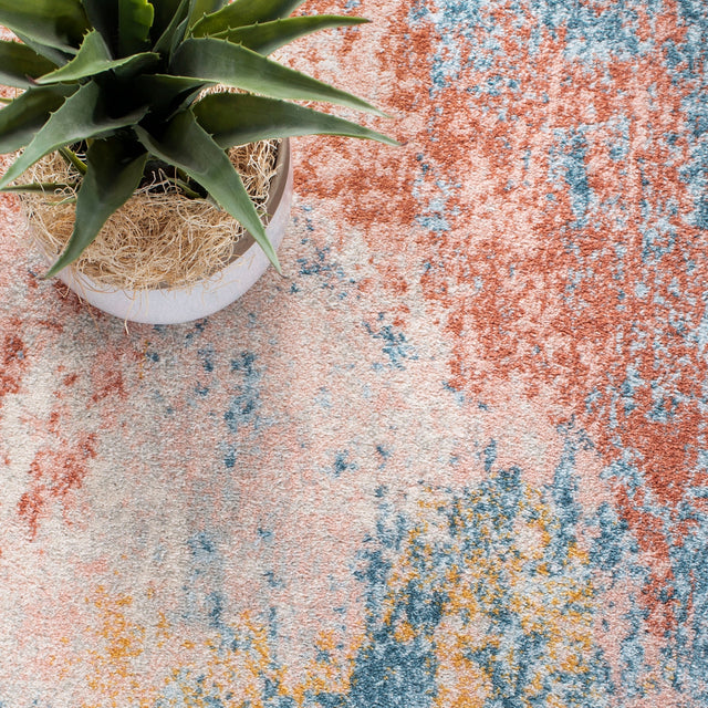 Safavieh Tulum Tul207A Ivory/Pink Rug.