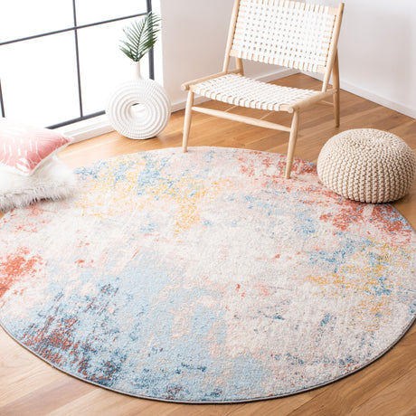 Safavieh Tulum Tul207A Ivory/Pink Rug.