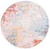 Safavieh Tulum Tul207A Ivory/Pink Rug.
