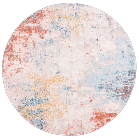 Safavieh Tulum Tul207A Ivory/Pink Rug.