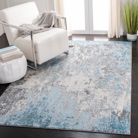 Safavieh Tulum Tul207F Grey/Blue Rug.