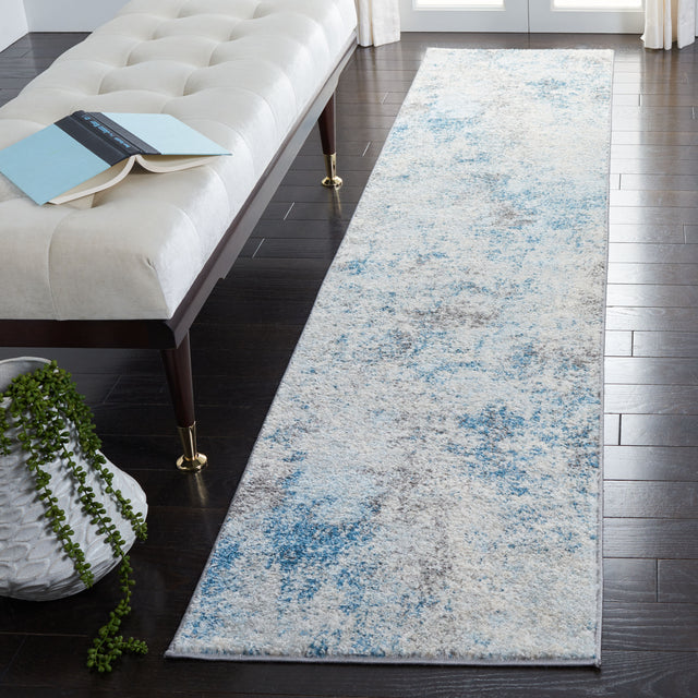 Safavieh Tulum Tul209A Ivory/Blue Rug.