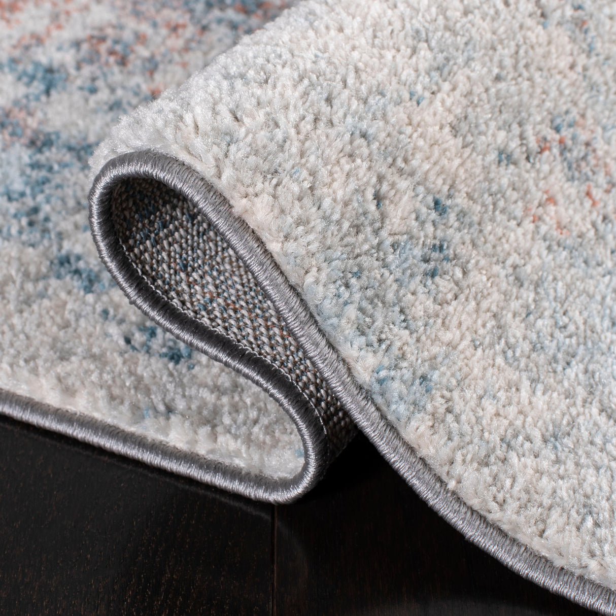 Safavieh Tulum Tul209M Light Blue/Ivory Rug.