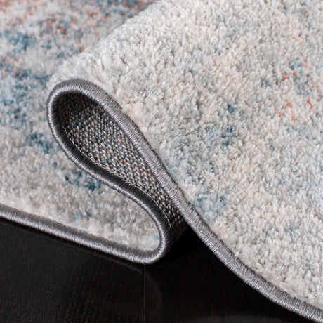 Safavieh Tulum Tul209M Light Blue/Ivory Rug.