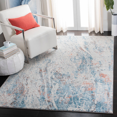 Safavieh Tulum Tul210A Ivory/Blue Rug.