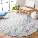 Safavieh Tulum Tul210A Ivory/Blue Rug.