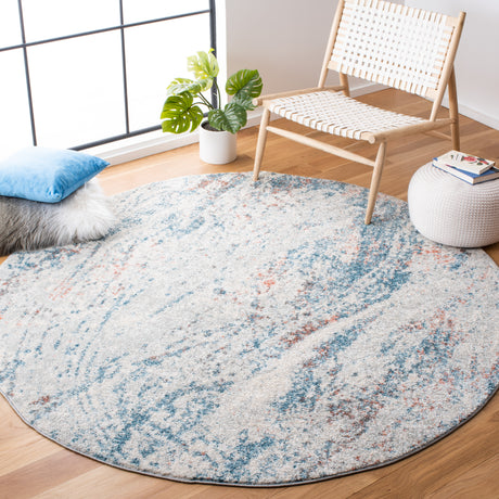 Safavieh Tulum Tul210A Ivory/Blue Rug.