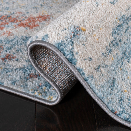 Safavieh Tulum Tul228M Blue/Pink Rug.