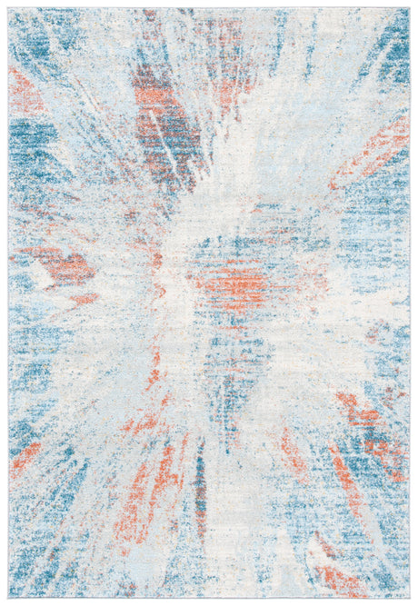 Safavieh Tulum Tul228M Blue/Pink Rug.