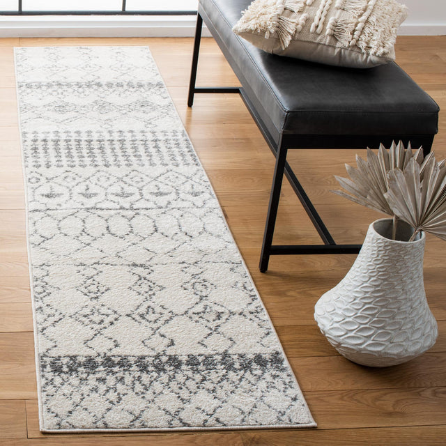 Safavieh Tulum Tul229A Ivory/Grey Rug.