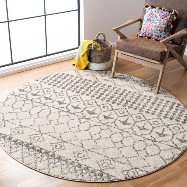 Safavieh Tulum Tul229A Ivory/Grey Rug.