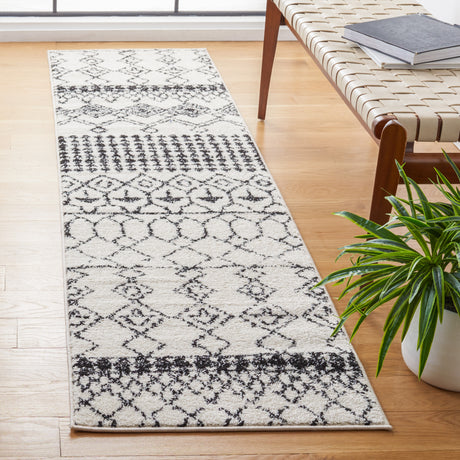 Safavieh Tulum Tul229B Ivory/Black Rug.