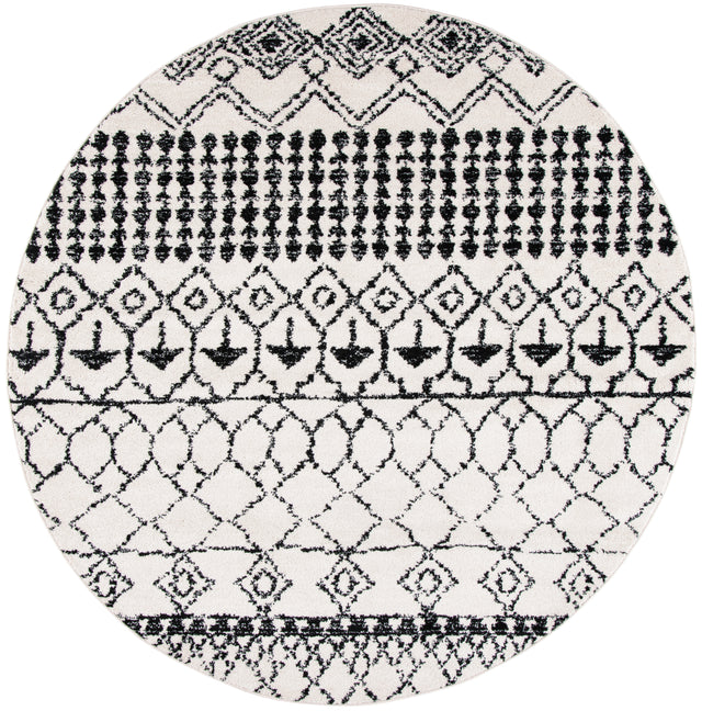 Safavieh Tulum Tul229B Ivory/Black Rug.