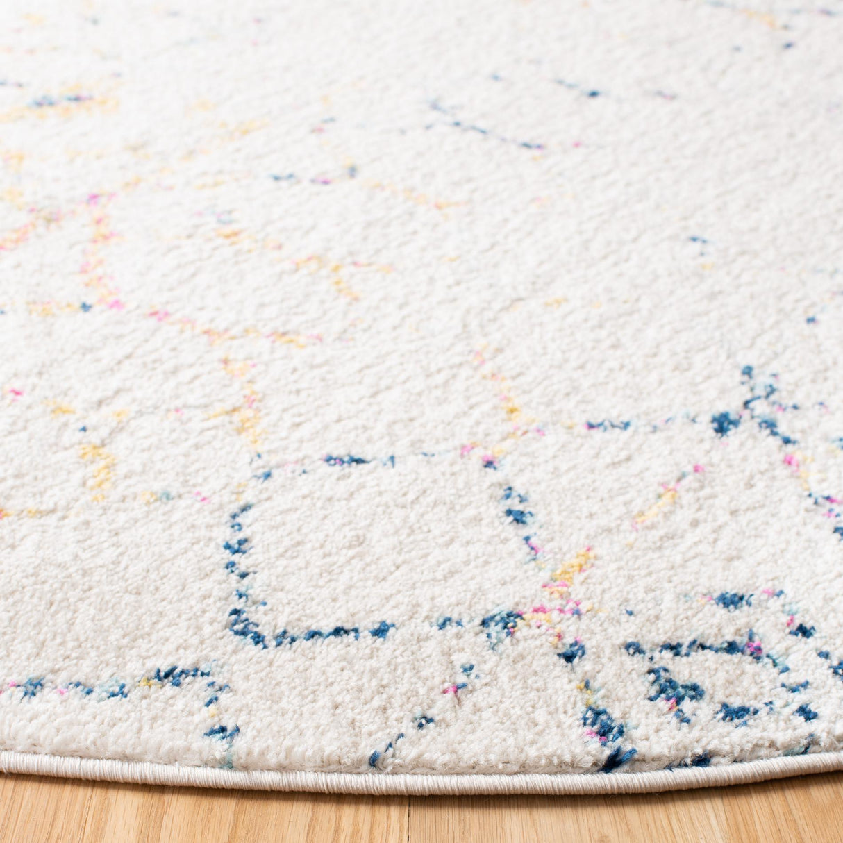Safavieh Tulum Tul229C Ivory/Blue Rugs.