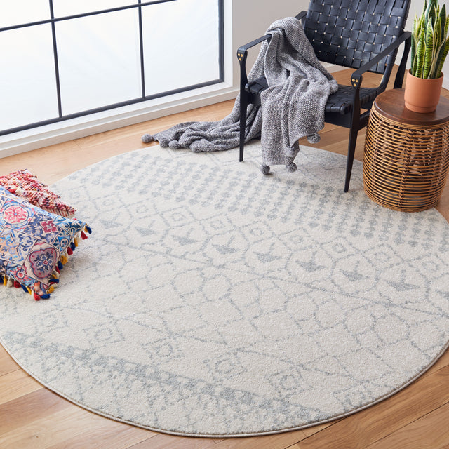 Safavieh Tulum Tul229D Ivory/Light Grey Rug.