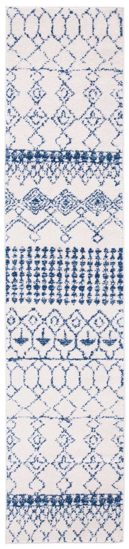 Safavieh Tulum Tul229E Ivory/Navy Rugs.