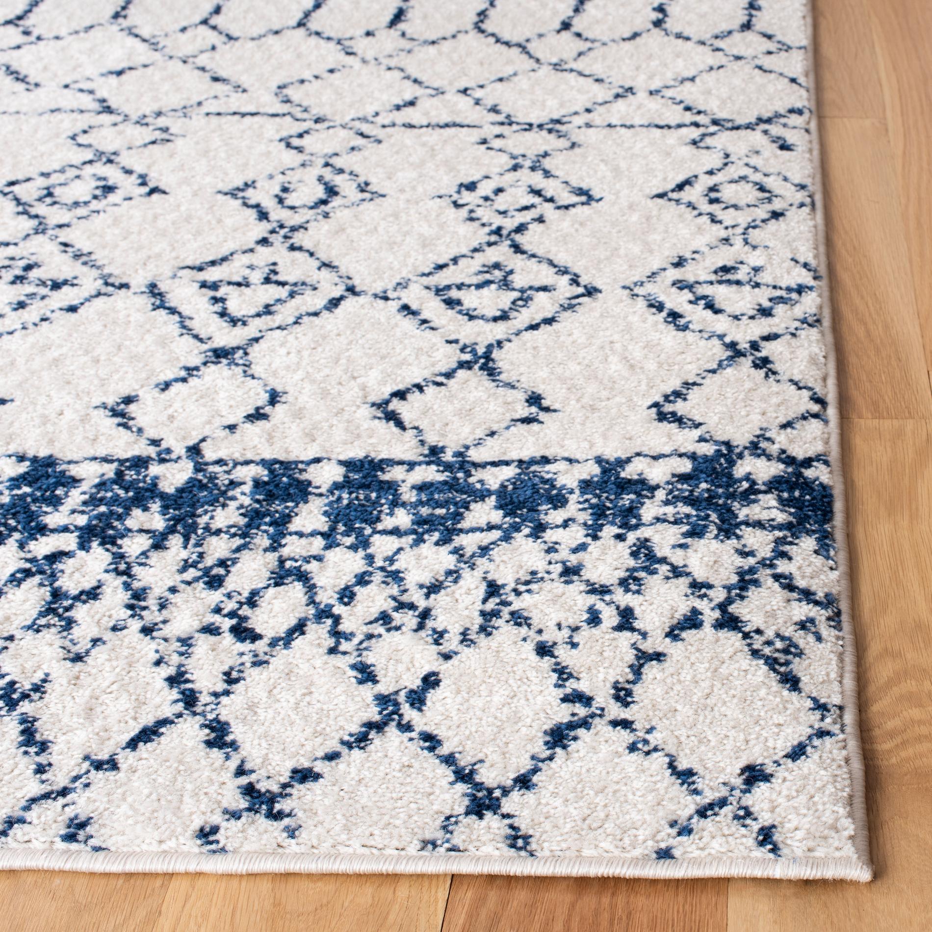 Safavieh Tulum Tul229E Ivory/Navy Area Rug