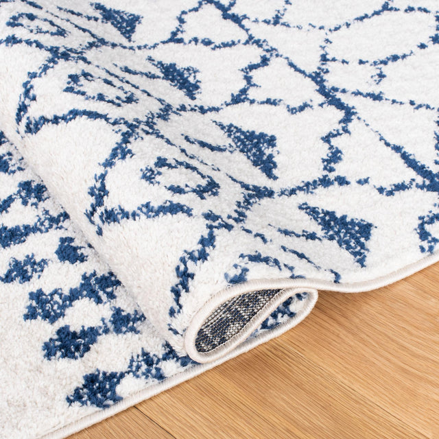 Safavieh Tulum Tul229E Ivory/Navy Rugs.