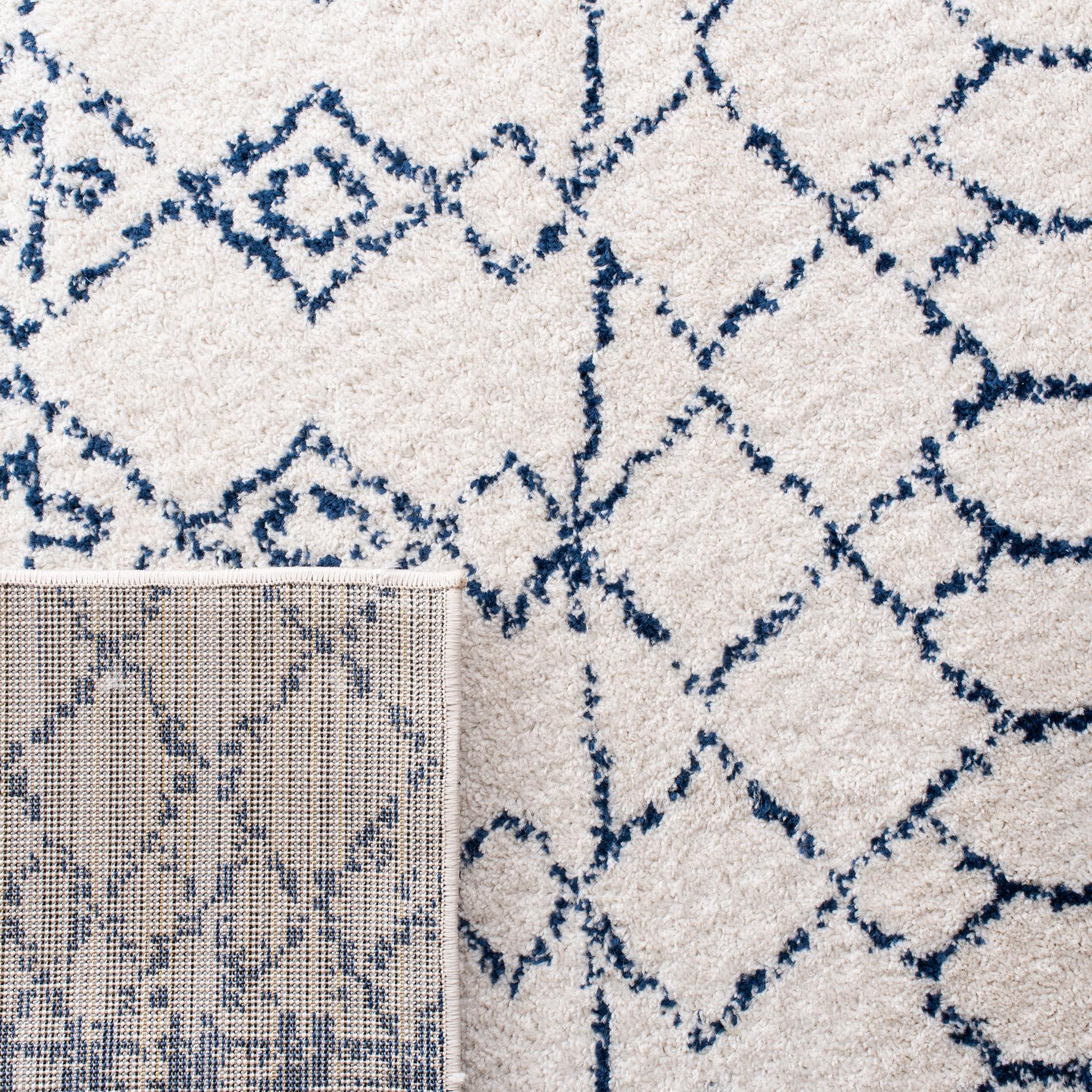 Safavieh Tulum Tul229E Ivory/Navy Area Rug