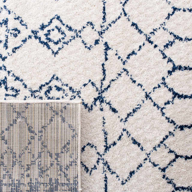 Safavieh Tulum Tul229E Ivory/Navy Rugs.