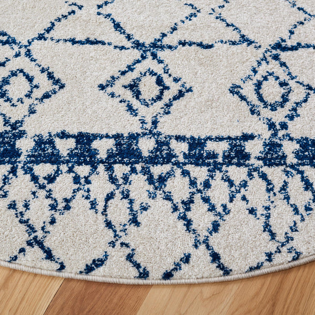 Safavieh Tulum Tul229E Ivory/Navy Rugs.