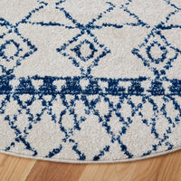 Safavieh Tulum Tul229E Ivory/Navy Area Rug