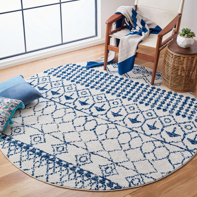 Safavieh Tulum Tul229E Ivory/Navy Rugs.