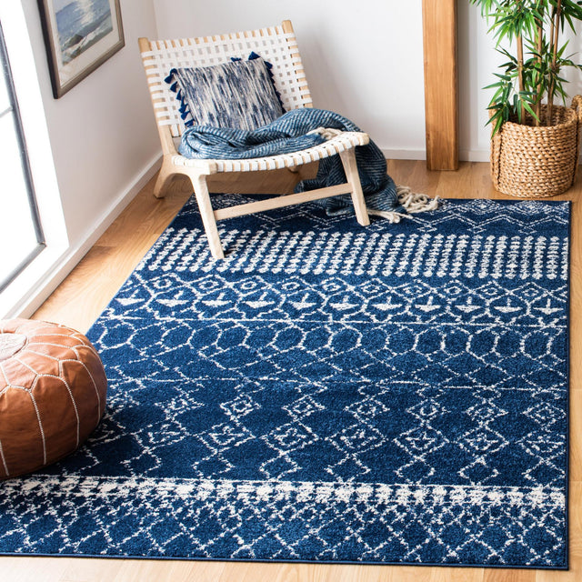 Safavieh Tulum Tul229N Navy/Ivory Rugs.