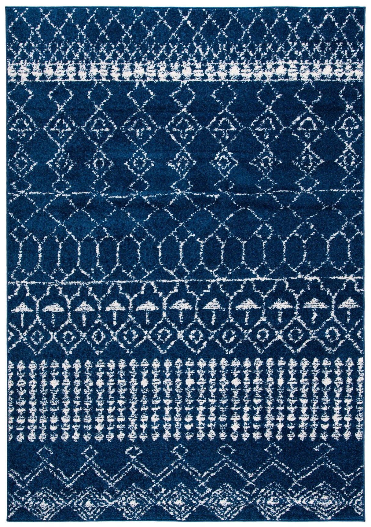 Safavieh Tulum Tul229N Navy/Ivory Rugs.
