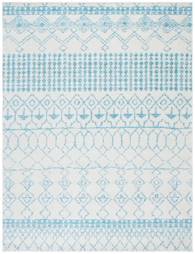 Safavieh Tulum Tul229P Ivory/Turquoise Rugs.