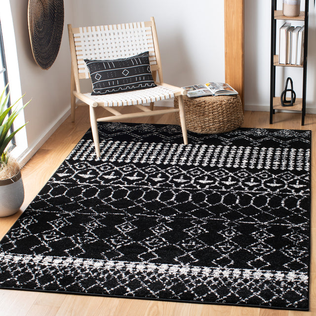 Safavieh Tulum Tul229Z Black/Ivory Rugs.