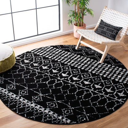 Safavieh Tulum Tul229Z Black/Ivory Area Rug