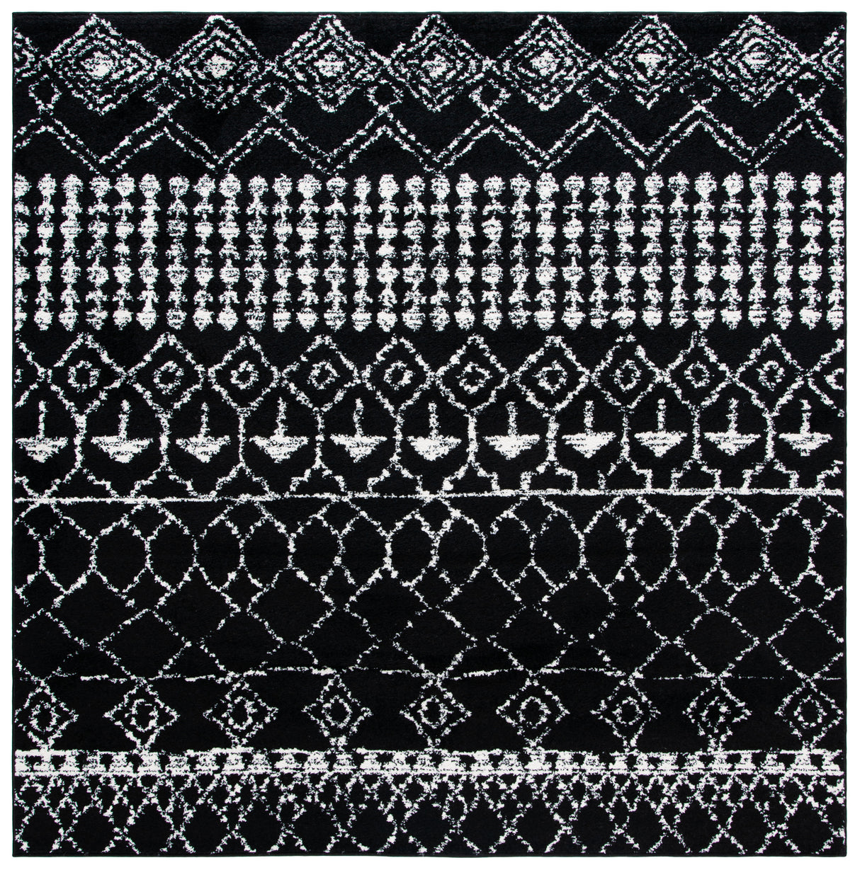Safavieh Tulum Tul229Z Black/Ivory Rugs.