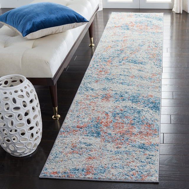 Safavieh Tulum Tul235A Ivory/Dark Blue Rug.