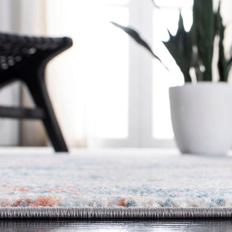 Safavieh Tulum Tul235A Ivory/Dark Blue Rug.