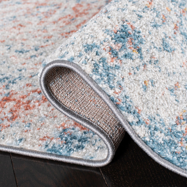 Safavieh Tulum Tul235A Ivory/Dark Blue Rug.